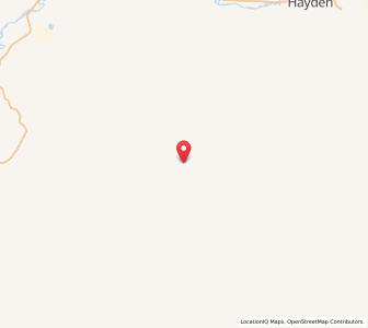 Map of Pagoda, Colorado