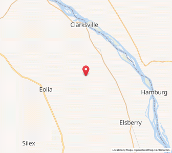 Map of Paynesville, Missouri