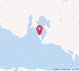Map of Read Island, Alaska