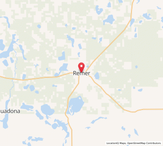 Map of Remer, Minnesota