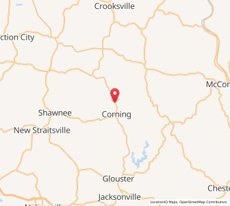 Map of Rendville, Ohio