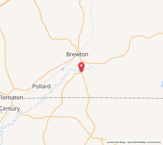 Map of Riverview, Alabama