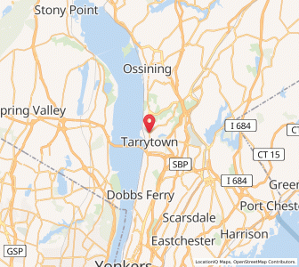 Map of Sleepy Hollow, New York
