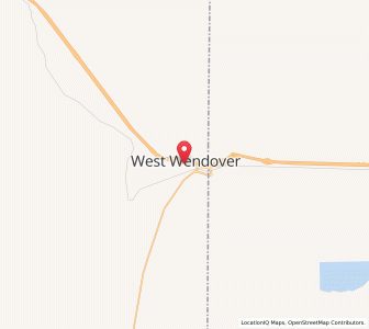 Map of West Wendover, Nevada