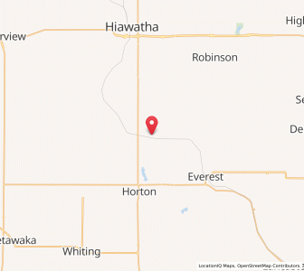 Map of Willis, Kansas