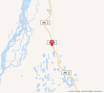 Map of Willow, Alaska